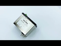 Metal Case EMI Power Filter OEM ODM 120V 250V Mặt đất