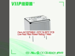 Oem chấp nhận được -55 °C đến 85 °C PCB Low Pass Filter Power 1 Watt