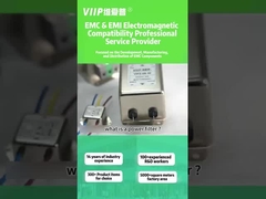 CE ROHS Bộ lọc RFI một pha 0.5A-300A Bộ lọc can thiệp điện tử
