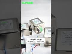 Bộ lọc 3 pha AC Emi Dòng điện rò rỉ thấp 440V cho máy đóng gói