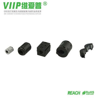 Mua Cáp chuột Kẹp trên Hạt Ferrite Bộ khử nhiễu EMI / RFI Dải tần số cao online manufacture