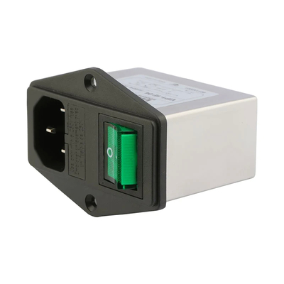Mua 250 VAC Voltage 10 A Hiện tại 150KHZ ~ 30MHZ Bộ lọc giảm EMI mặt đất online manufacture