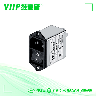 Mua Bộ lọc ức chế EMI đường đến đường 1450VDC với vỏ kim loại và điện áp định lượng 250VAC online manufacture