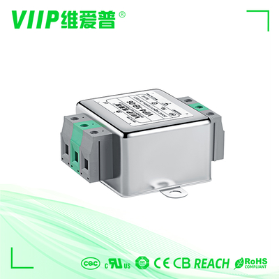 Mua Bộ lọc EMI AC điện áp đường dây đến đất 2200VDC với hàm truyền thông thấp và dòng điện định mức 40A online manufacture