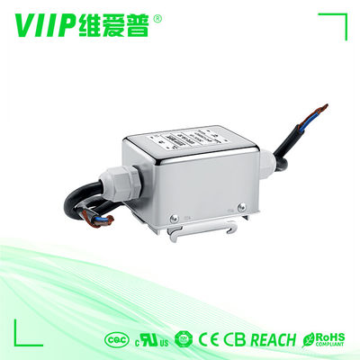 Mua Bộ lọc EMI DC 30A 60VDC Bộ lọc tiếng ồn đường dây điện với vỏ kim loại cho sự suy giảm 150Khz-30Mhz online manufacture