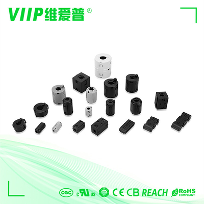 Mua Nhẫn Ferrite Snap-On xung quanh cáp phù hợp hoàn hảo cho cáp đen trong bao bì hàng loạt online manufacture