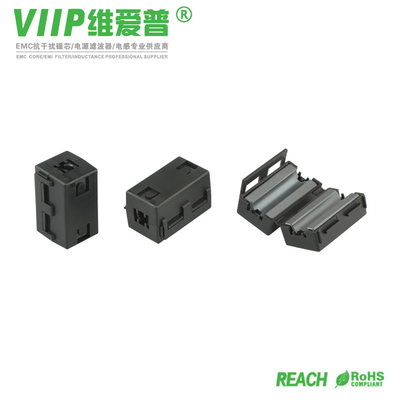 Đen 10mm Clip On Ferrite Core Package Type cho các ứng dụng hàng không vũ trụ và quốc phòng
