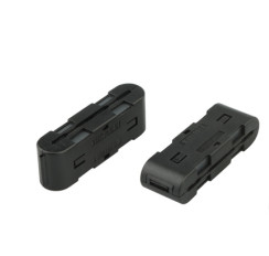 Đen Cáp Phẳng Ferrite lõi, phẳng Ferrite lõi cho AV thiết bị và thiết bị