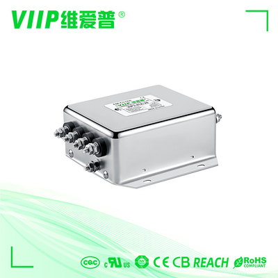 Thiết bị dệt Biến tần EMC Bộ lọc tiếng ồn thấp với trục vít
