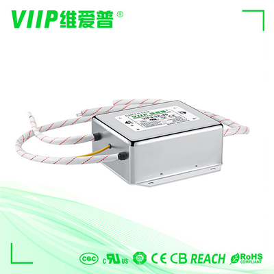 Bộ lọc EMI quân sự thông thấp 10KHZ-30MHZ cho nguồn điện AC