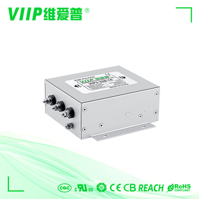 Bộ lọc EMI 3 pha TUV 3 dây cho thiết bị laser / tự động hóa