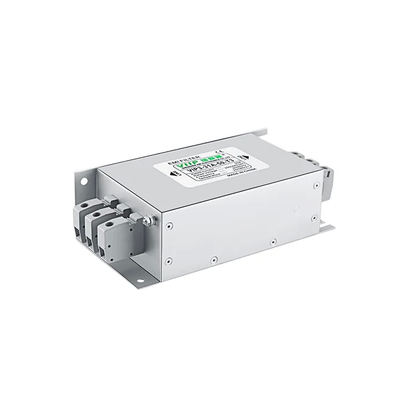 Thiết bị điện và điện tử Bộ lọc EMI 3 pha với phạm vi nhiệt độ 25/085/21C và phạm vi tần số 50-60Hz