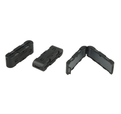 11mm Inner Size V18011A Ferrite Core Clip On với kháng cự 0,1 Ohm Dc và 100 UH Inductance