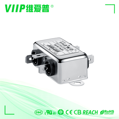 Bộ lọc EMI 110V 250V 30A AC với điện áp đường đến mặt đất 2200VDC