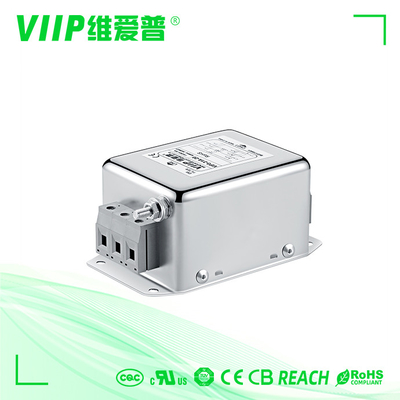 Bộ lọc dòng Ac 3 pha 3 dòng Bộ lọc 2250VDC Mains Emi